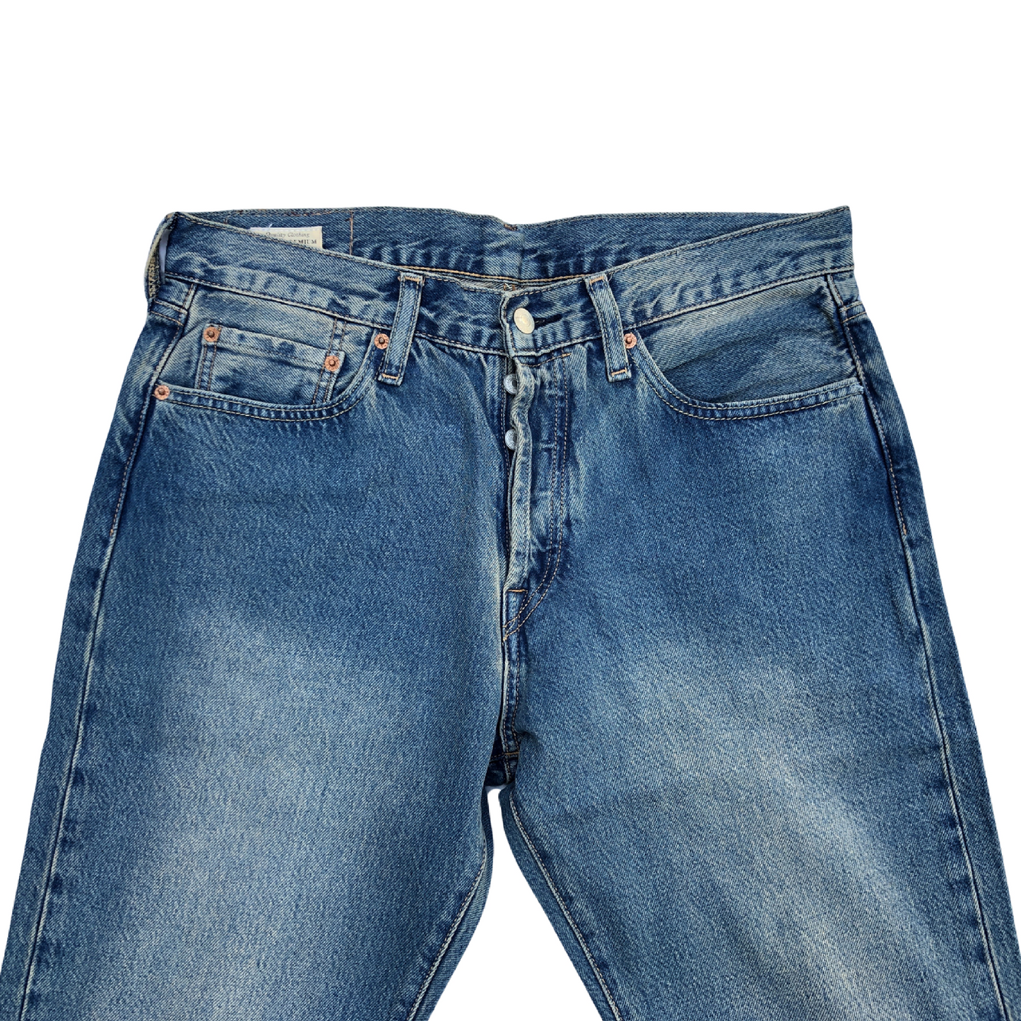 Casual Light Wash Relaxed Fit Jeans – Soft, Breathable Everyday Denim