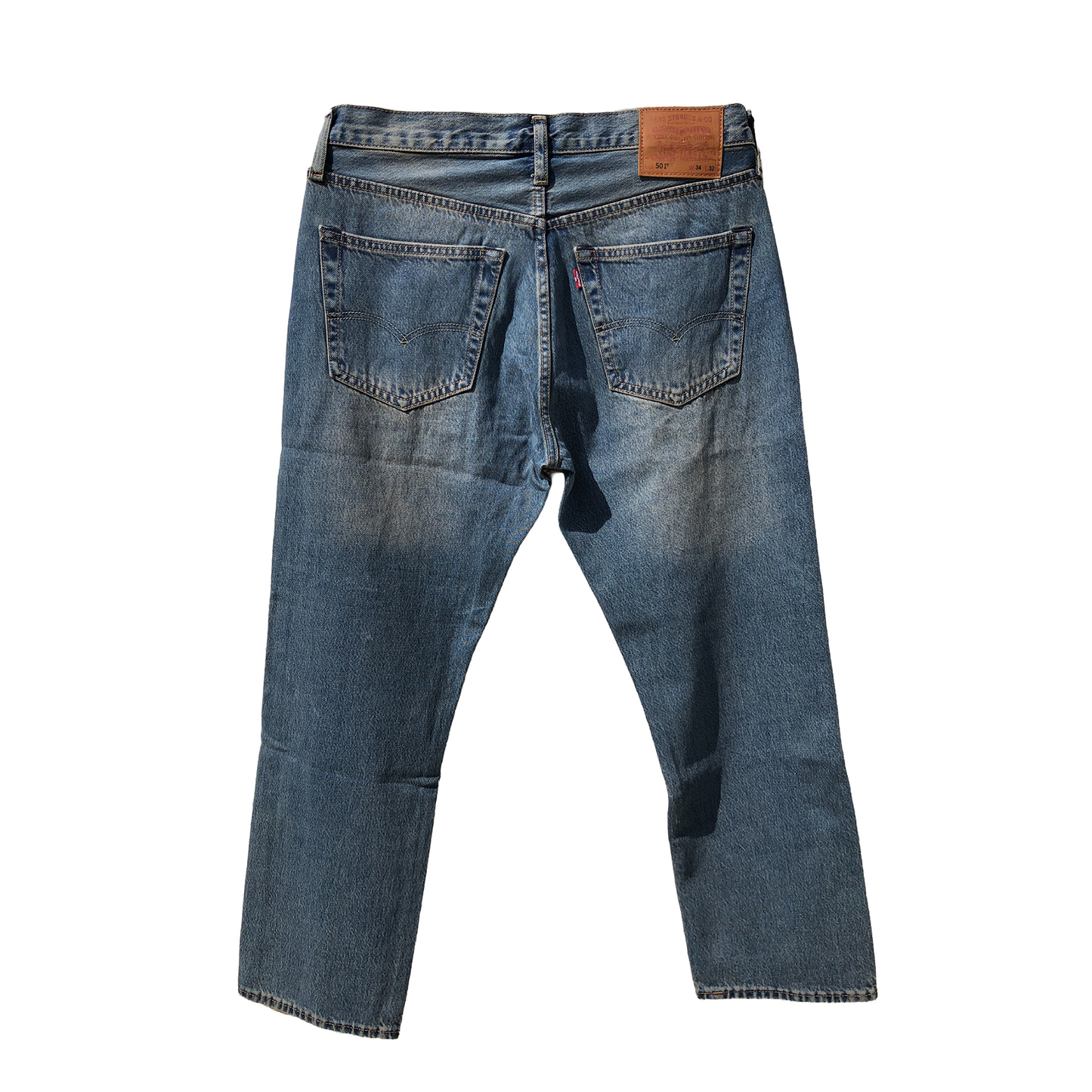 Casual Light Wash Relaxed Fit Jeans – Soft, Breathable Everyday Denim