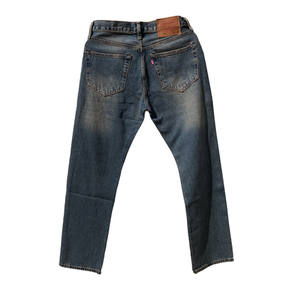 Stylish dark wash jeans designed for both comfort and versatility